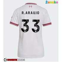Ženske Nogometnih dresov Liverpool Ronald Araujo #33 Gostujoči 2026-27 Kratki rokavi